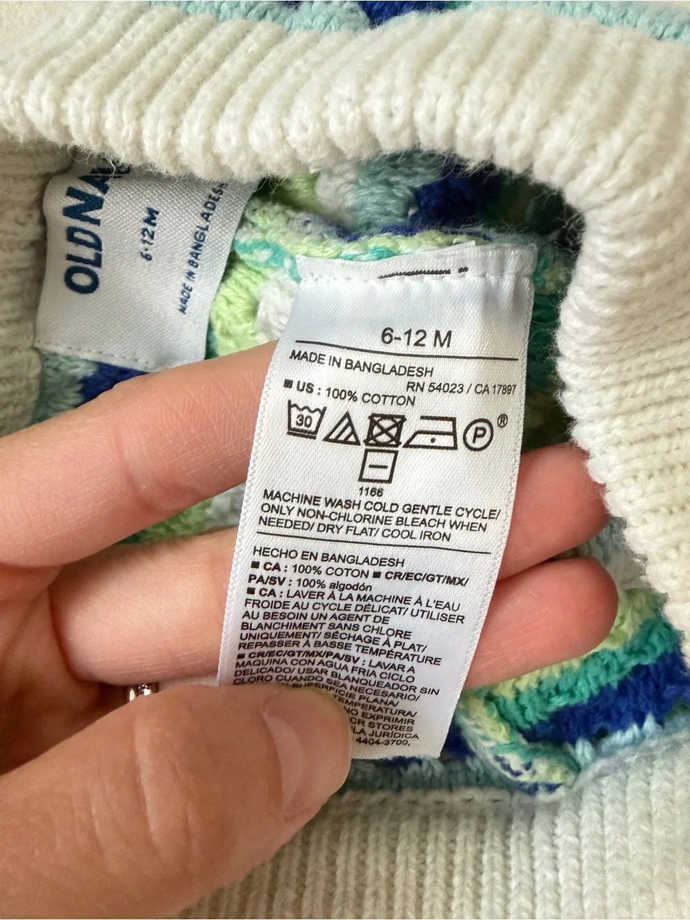 Old Navy has small